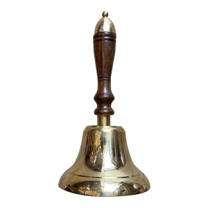 School bell wooden handle XL 33cm